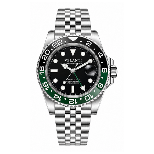 GMT-style automatic watch, Velanti Milano Gmtvel Sprite, main product photo