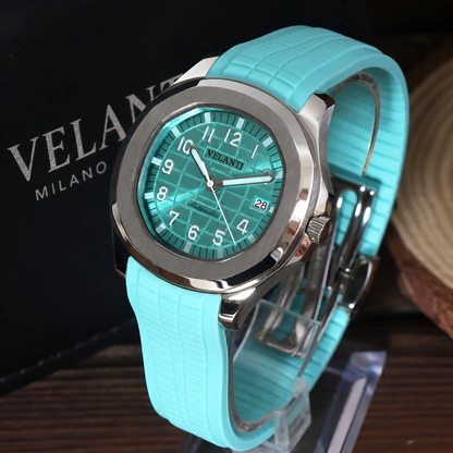 Velnaut | Tiffany Metallic Blue