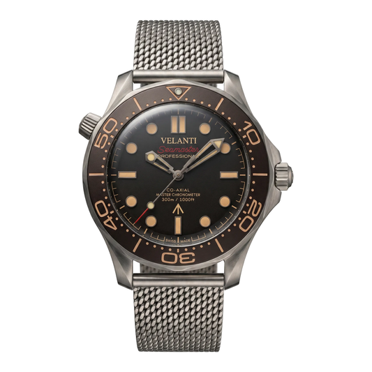 Seamaster-style automatic watch, Velanti Milano Velmaster James Bond 007, main product photo