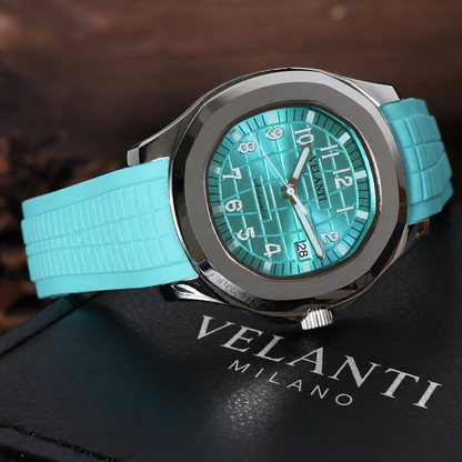 Velnaut | Tiffany Metallic Blue