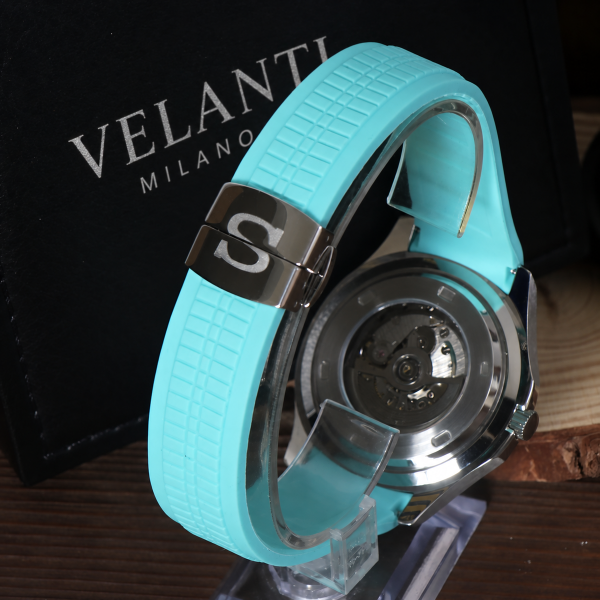 Velnaut | Tiffany Metallic Blue