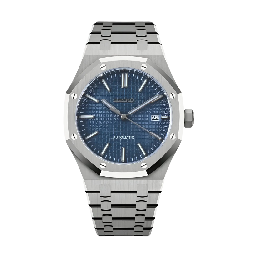 ROYAL SEIKOAK Blue Seiko mod watch | Velanti Milano