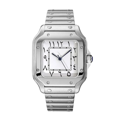 Santeiko Arabic White Seiko mod watch | Velanti Milano