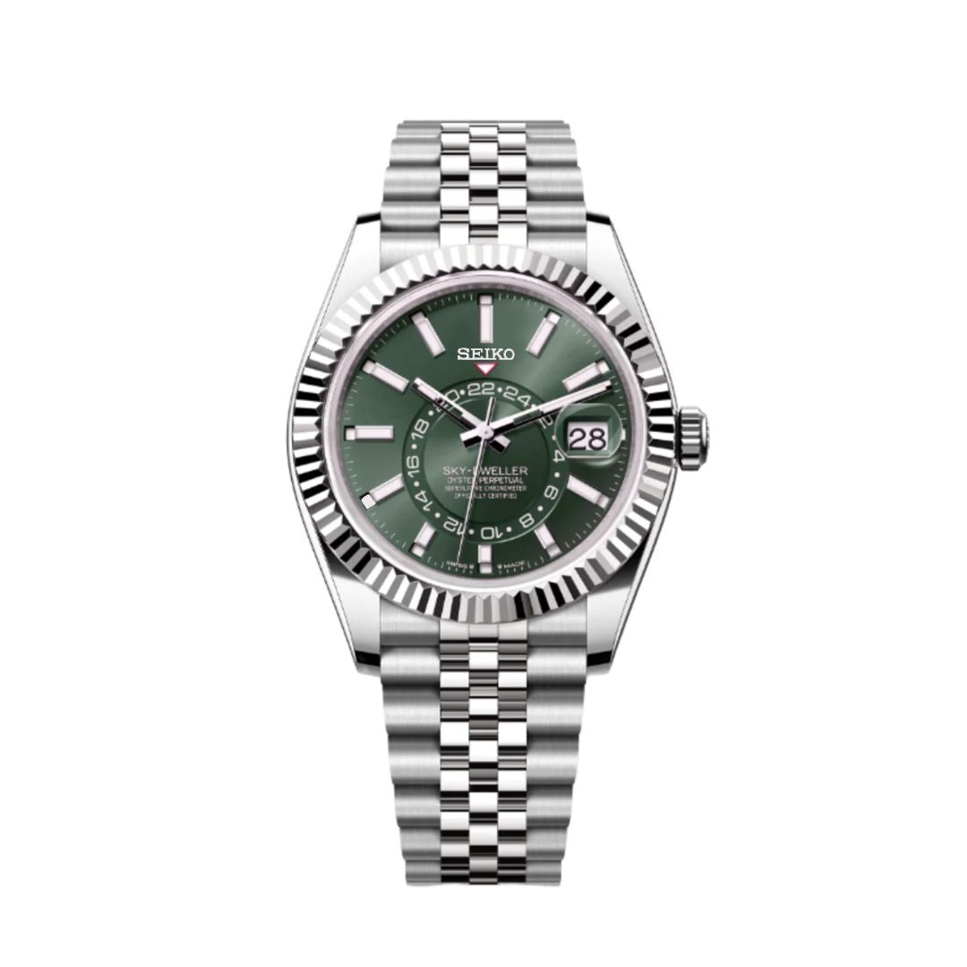 Seikojust | Sky Dweller Mint Green