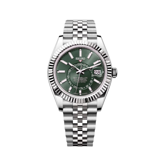 Seikojust | Sky Dweller Mint Green