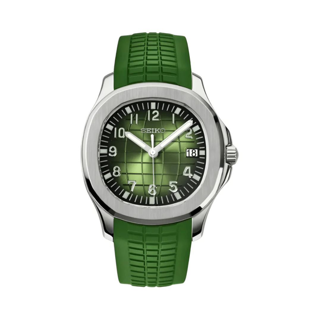 Seikonaut Green Seiko mod watch | Velanti Milano