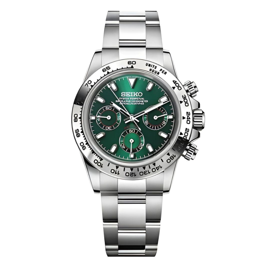 Seitona | Silver - Green