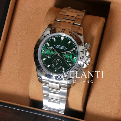 Seitona | Silver - Green