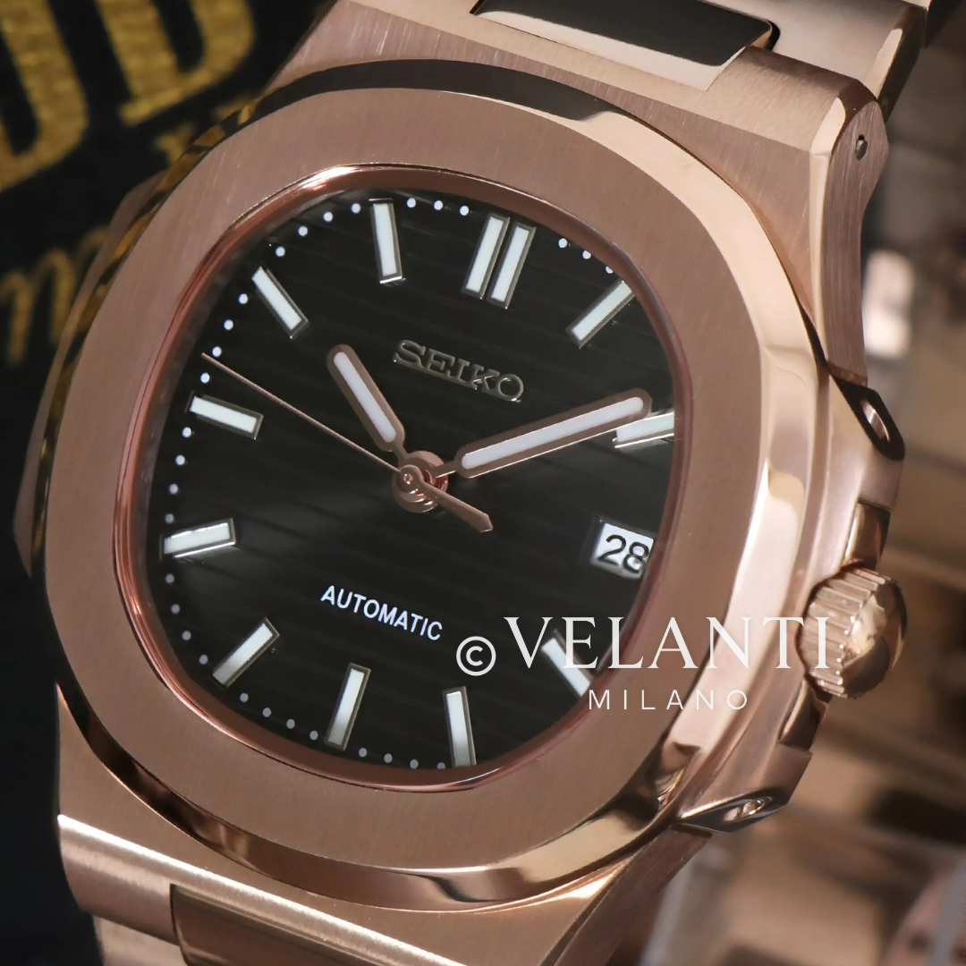 Nautiko | Rose Gold Black