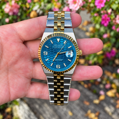 Landvel | Silver - Gold (Blue)