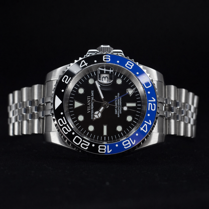 watch water resistance upgrade Black Batman Velanti Milano GMTvel product photo 2