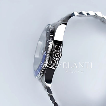 watch water resistance upgrade Black Batman Velanti Milano GMTvel product photo 3