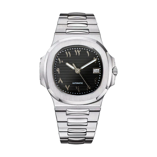 Nautvel Arabic Black mod watch | Velanti Milano