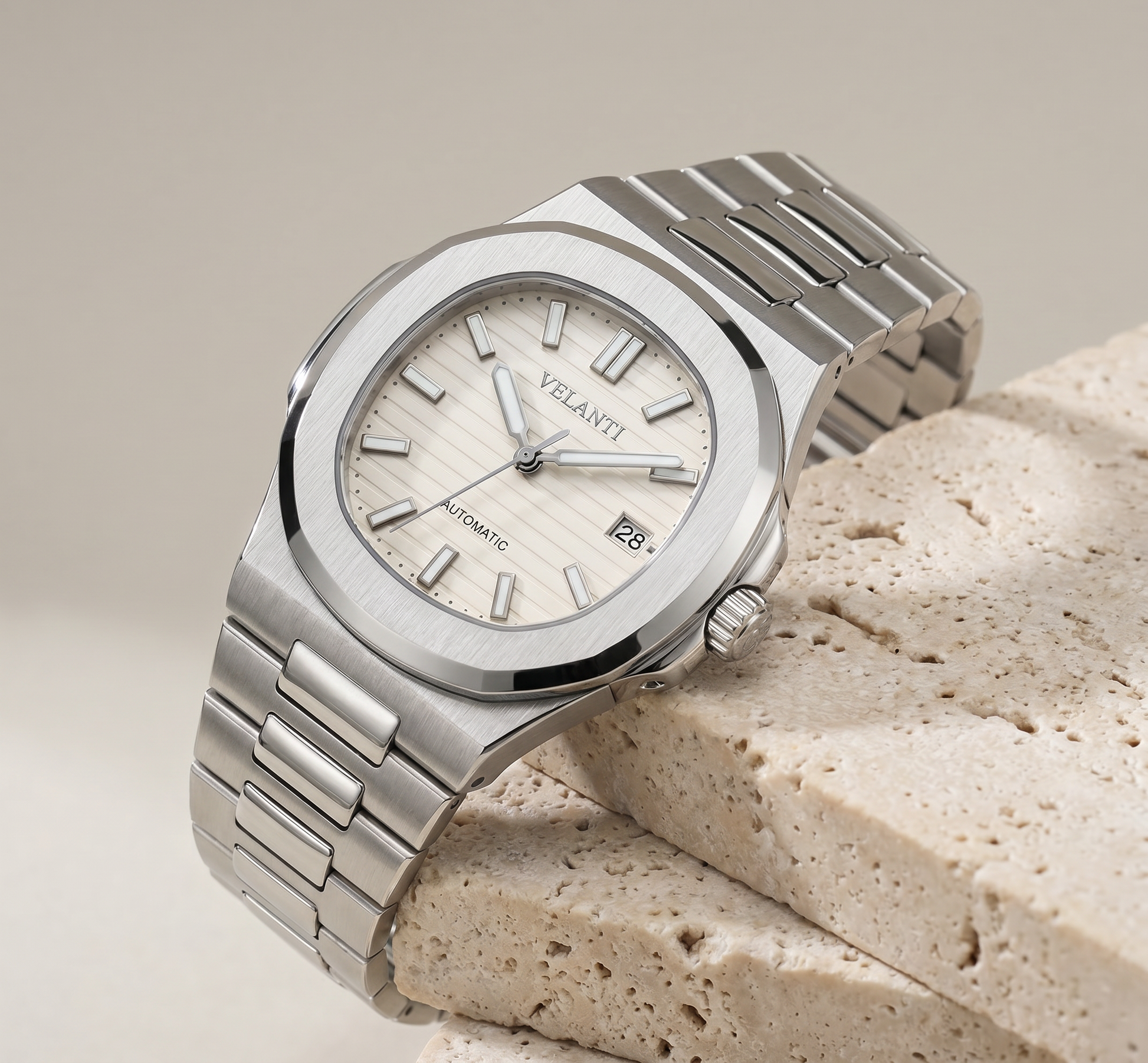 Velanti Milano Nautvel Cream watch photo 2