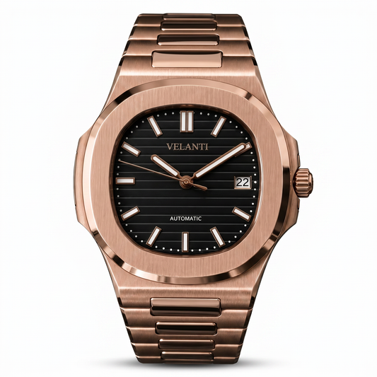 Velanti Milano Nautvel Rose Gold Black watch photo 1