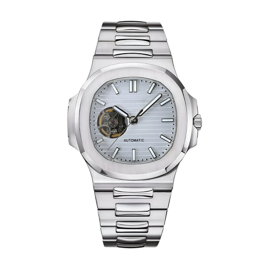 Nautvel White Open Heart mod watch | Velanti Milano