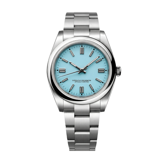 Oystvel Tiffany Blue mod watch | Velanti Milano