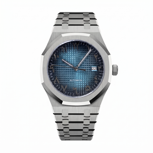 Royal Veloak Arabic Blue mod watch | Velanti Milano