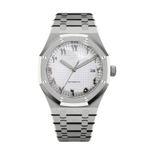 Royal Veloak Arabic White mod watch | Velanti Milano
