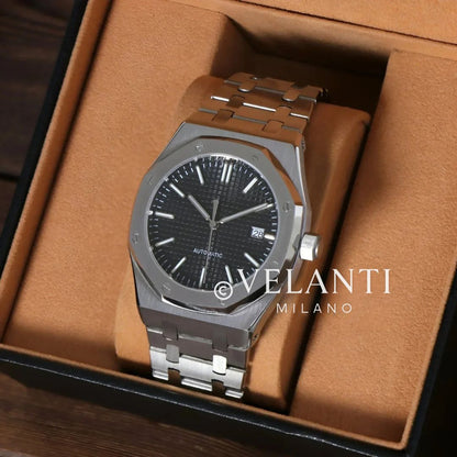 Royal Oak-style mod watch Black Velanti Milano Royal Veloak product photo 2