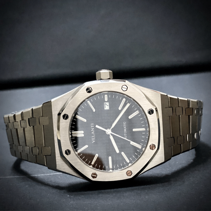 Royal Oak-style mod watch Black Velanti Milano Royal Veloak product photo 4