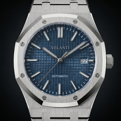 Royal Oak-style mod watch Blue Velanti Milano Royal Veloak product photo 3