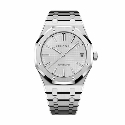 Royal Oak-style mod watch White Velanti Milano Royal Veloak main product photo