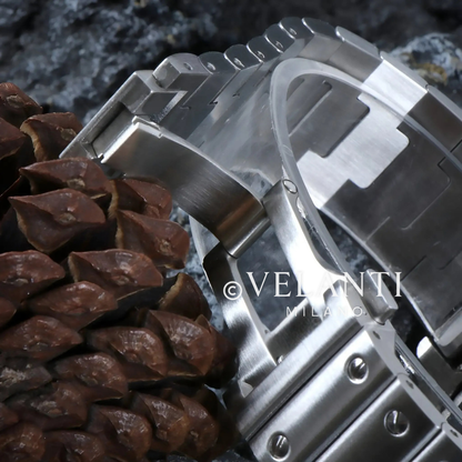 Santos-style custom mod watch, Velanti Milano Santvel Black Fck 9 To 5, product photo 9