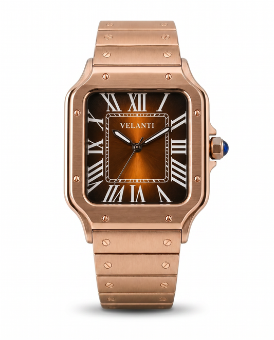 Velanti Milano Santvel Rose Gold Brown watch photo 1
