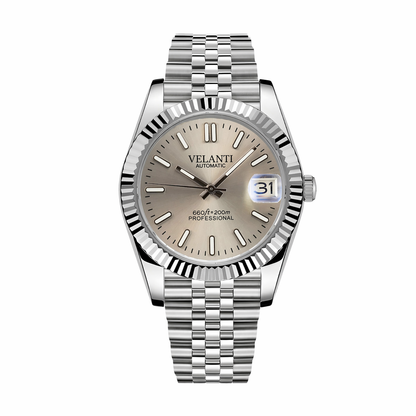 Velanti Milano Datejust Champagne — luxury automatic watch