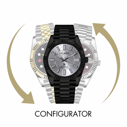 Velanti Milano Datejust Configurator — luxury automatic watch