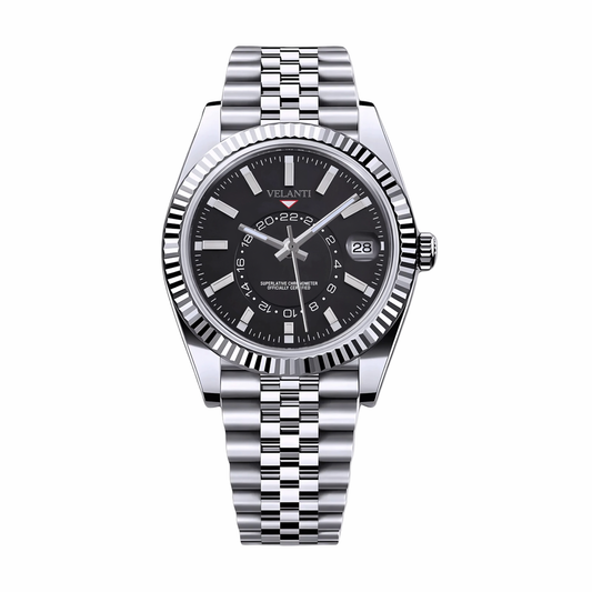 Velanti Milano Datejust Sky Dweller Black — view 2