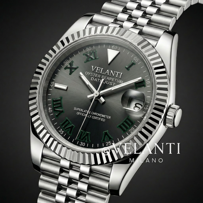Datejust-style custom mod watch, Velanti Milano Veljust Wimbledon, product photo 5