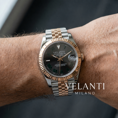 Datejust-style mod watch Wimbledon Two Tone, Wimbledon Velanti Milano Veljust product photo 2