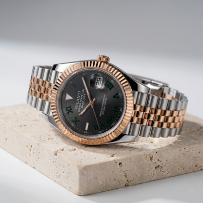 Datejust-style mod watch Wimbledon Two Tone, Wimbledon Velanti Milano Veljust product photo 3