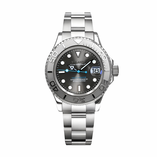 Submariner-style mod watch Silver Velanti Milano Velmariner main product photo