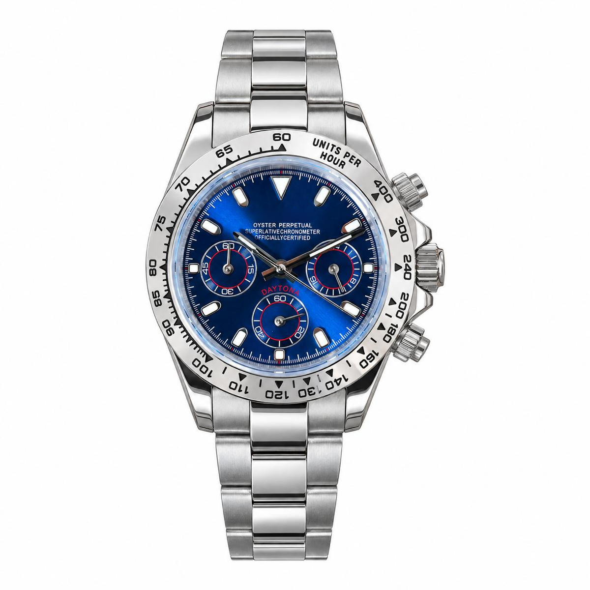 Veltona | Silver - Blue | No Logo | White background
