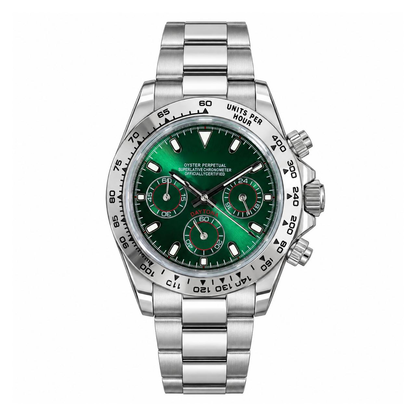 Veltona | Silver - Green | No Logo | White background