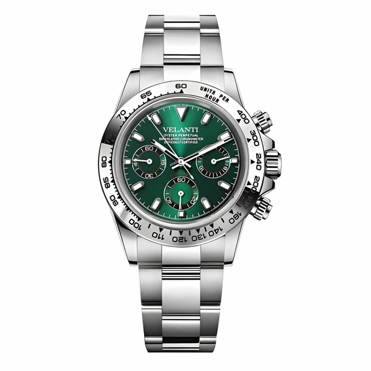 Velanti Milano Tona Silver Green — luxury automatic watch